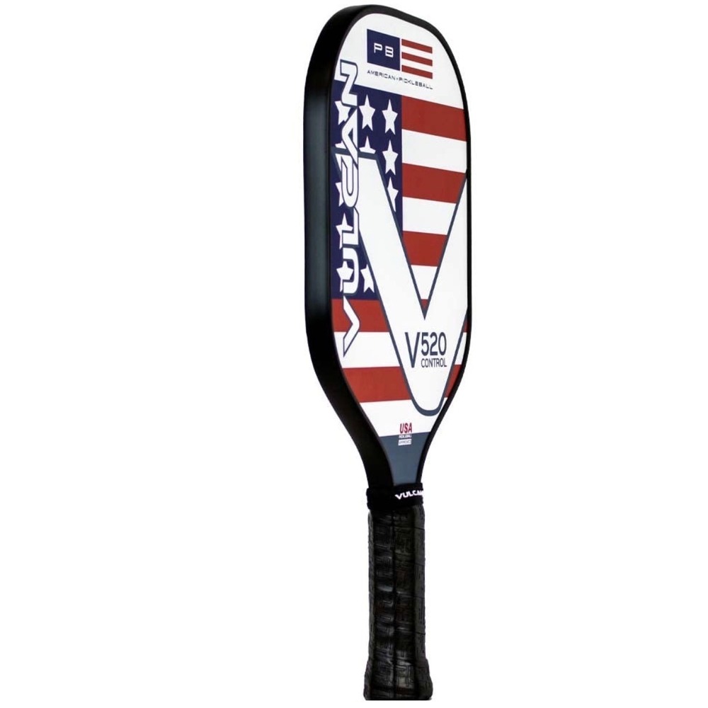 Vulcan V520 Control Pickleball Paddle Unisex OS Red White Blue New USA Flag - Picture 2 of 2